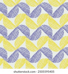 circle shape pattern, drawn as children's
