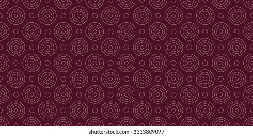 Circle shape pattern on plum color