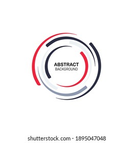 circle shaped radial speed lines for comics, spiral. explosion background. abstract circle geometric shape. design element. flat design