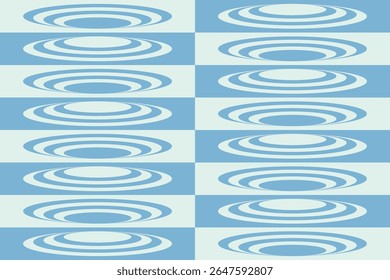 Circle Shapes and Designs Blue Colors Geometric Pattern Abstract Background Geometric Background