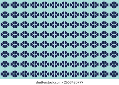 Formas de Círculo e Designs Cores Azuis Padrão Geométrico Fundo Abstrato Plano de Fundo Geométrico