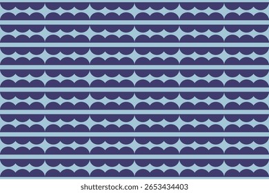 Kreisformen und Entwürfe Blaue Farben Geometrisches Muster Abstrakter Hintergrund Geometrischer Hintergrund