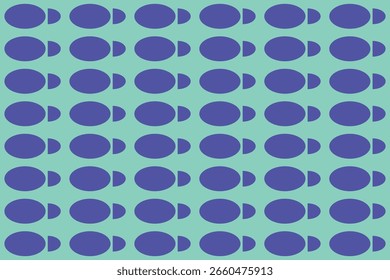 Circle Shapes and Designs Blue Colors Geometric Pattern Abstract Background Geometric Background