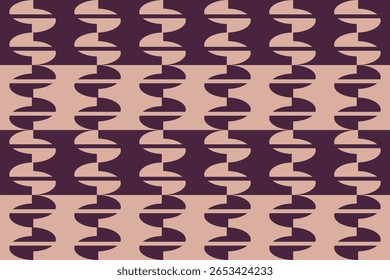 Formas de Círculo e Designs Cores Marrom Padrão Geométrico Fundo Abstrato Fundo Geométrico