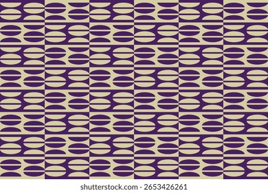 Formas de Círculo e Designs Cores Marrom Padrão Geométrico Fundo Abstrato Fundo Geométrico