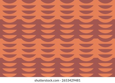 Formas de Círculo e Designs Cores Marrom Padrão Geométrico Fundo Abstrato Fundo Geométrico