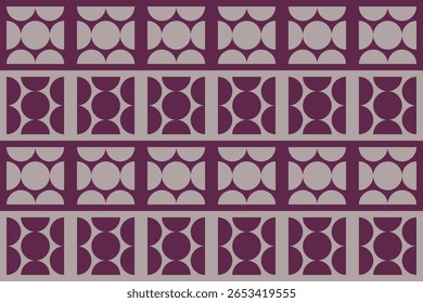 Circle Shapes and Designs Purple Colors Geometric Pattern Abstract Background Geometric Background