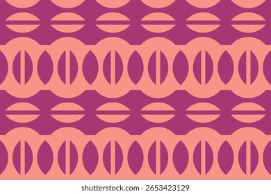 Circle Shapes and Designs Purple Colors Geometric Pattern Abstract Background Geometric Background