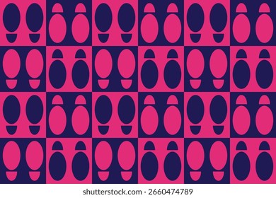 Circle Shapes and Designs Red Colors Geometric Pattern Abstract Background Geometric Background