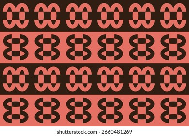 Circle Shapes and Designs Red Colors Geometric Pattern Abstract Background Geometric Background