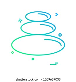 Circle shapes icon design vector