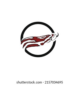 serpiente circular es un logo que combina serpiente con círculo
