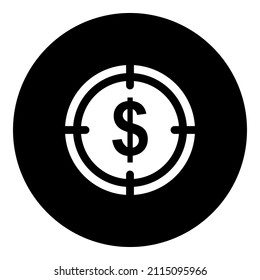 Circle Sphere Bulb Document Flat Icon Isolated On White Background Flat Icon Isolated On White Background