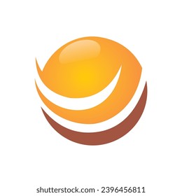 circle sphere globe anstract logo