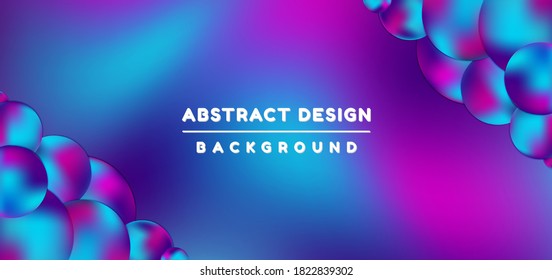 Circle sphere rainbow design colorful abstract background overlap layer. vector illustration.