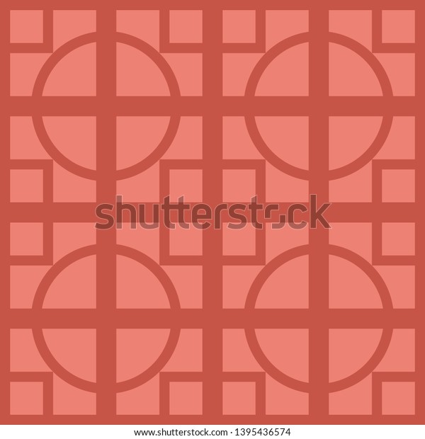 Circle Square Divide Pattern Vector EPS\
Illustration Geometric, Design, Tile,\
Background