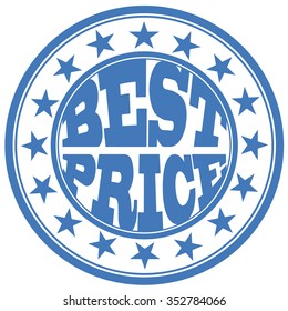 circle stamp "best price"
