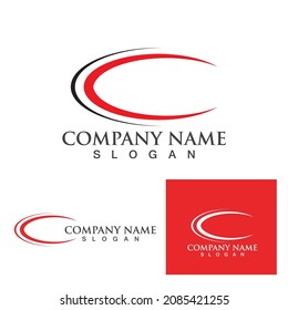 Circle star business logo and symbol vector