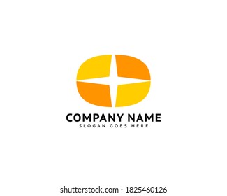 Circle Star Icon Logo Design Vector Illustration
