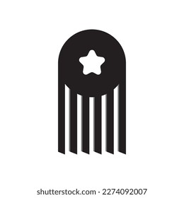 circle star logo abstract icon.