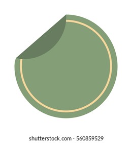 circle sticker isolated icon vector illustration design