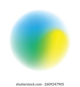 A circle symbol vector designed with delicate gradient hues represents connection, wholeness, and aesthetic elegance for various branding or graphic uses.

