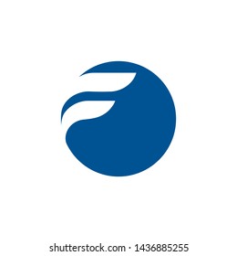 circle symbol vector logo design concept for business