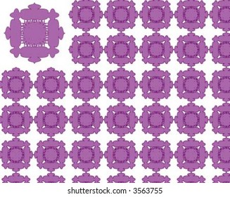 Circle table pattern