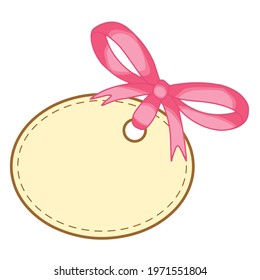 Circle tag in beautiful style. Holiday wedding greeting card design. Shop banner. Discount sale vector