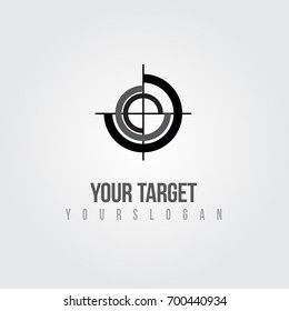 Circle Target Vector Logo