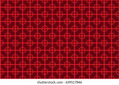 circle tech red simple elegant modern  vector clean simple editable pattern