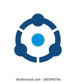CIrcle Technology Logo can be used for company, sign, icon, and others.