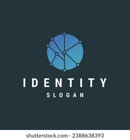 Circle technology logo designs concept vector, Network Internet logo symbol