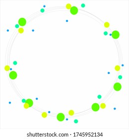 circle for text or photos or tittle or be stickers