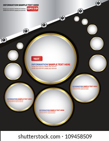 Circle for text,Vector