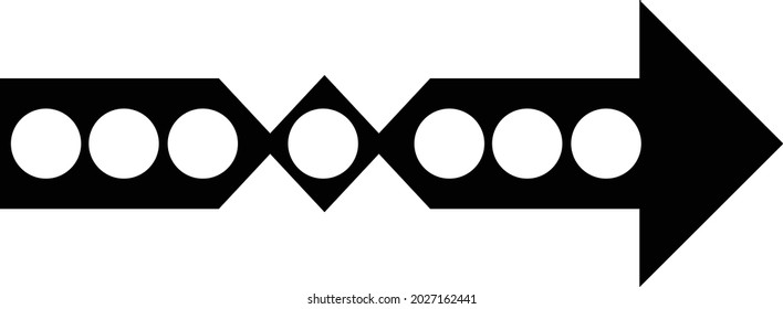 the circle that adorns the arrow .  can be used for anyone, anytime, anywhere, any industry, any field, and any media
