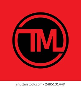 Circle TM Letter Logo Design Service