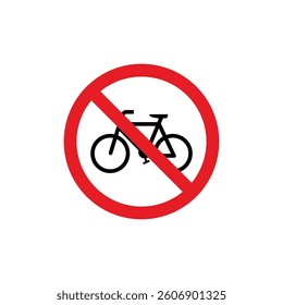 Circle Traffic Sign, Road Sign Vector Template