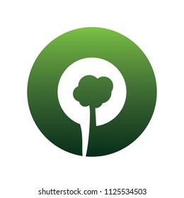 Circle Tree Logo Stock Vector (Royalty Free) 1125534503 | Shutterstock