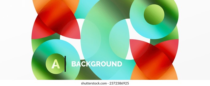 Circle and triangle abstract background. Concept for creative technology, digital art, social communication, and modern science. Ideal for posters, covers, banners, brochures, and websites