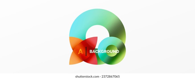 Circle and triangle abstract background. Concept for creative technology, digital art, social communication, and modern science. Ideal for posters, covers, banners, brochures, and websites