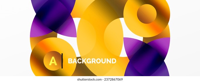Circle and triangle abstract background. Concept for creative technology, digital art, social communication, and modern science. Ideal for posters, covers, banners, brochures, and websites