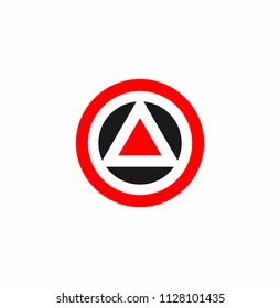 Circle / triangle logo design inspiration