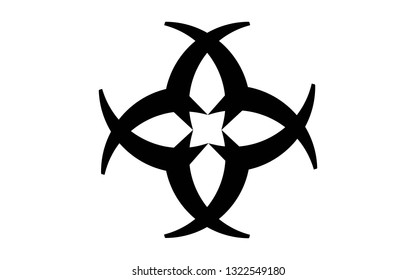 circle tribal tattoo ornament