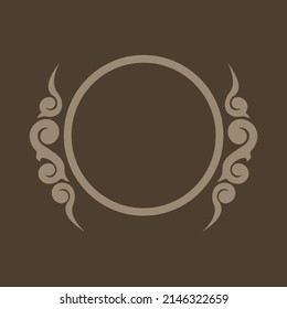 Circle Tribal Vector, Sign and Symbol, EPS 10 vector