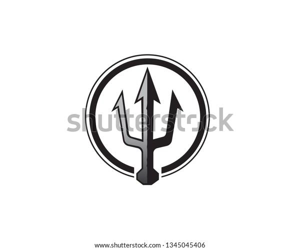Circle Trident Weapon Logo Design Inspiration Stock Vector Royalty Free Circle Trident Weapon Logo Design Inspiration Stock Vector Royalty Free