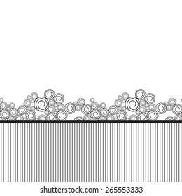 circle, twist, cycle,  background, black element, white background