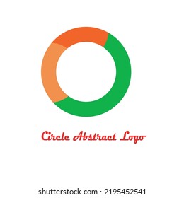 Logo de tipo círculo con varios diseños de combinación de colores.