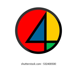 circle typography typeset logotype numeral numeric nominal image vector icon