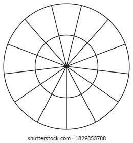Circle, Vektorhintergrund. Schwarzer Kreis. Circle Symbol.